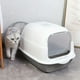 thumbnail image 5 of Arenero para gatos Bandeja sanitaria para gatos con tapa, grande y totalmente cerrada. Bandeja sanitaria para gatos. Arenero para gatos a prueba de salpicaduras con tapa y pala. Areneros de plástico p, 5 of 6