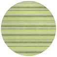thumbnail image 2 of Addison Rugs Chantille Indoor/Outdoor Transitional Stripes Fern Washable Round Rug, 8' x 8', 2 of 6