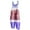 Purple jumpsuits for women, variant on Usmixi Jumpsuits for Women Loose Comfort Cotton Linen Fashion Adjustable Strap Baggy Wide Leg Pocket Long Jumpsuits Overalls Summer Formal Tie-Dye Round Neck Sleeveless Maxi Rompers Purple m
