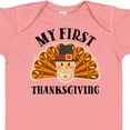 thumbnail image 4 of Inktastic My First Thanksgiving Cute Turkey Pilgrim Hat Boys or Girls Baby Bodysuit, 4 of 5