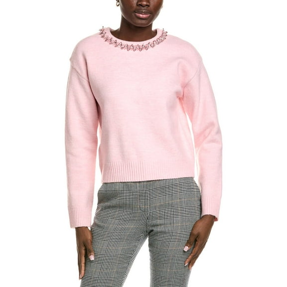 Endless Rose womens Rhinestone Top, s, Pink