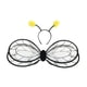 thumbnail image 3 of Conjunto de accesorios de cosplay de Halloween con alas de abeja y tirantes elásticos para disfraz de niños. negro, 3 of 9