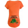 thumbnail image 1 of CafePress - Happy Camper Maternity T Shirt - Maternity Dark T-Shirt, 1 of 1