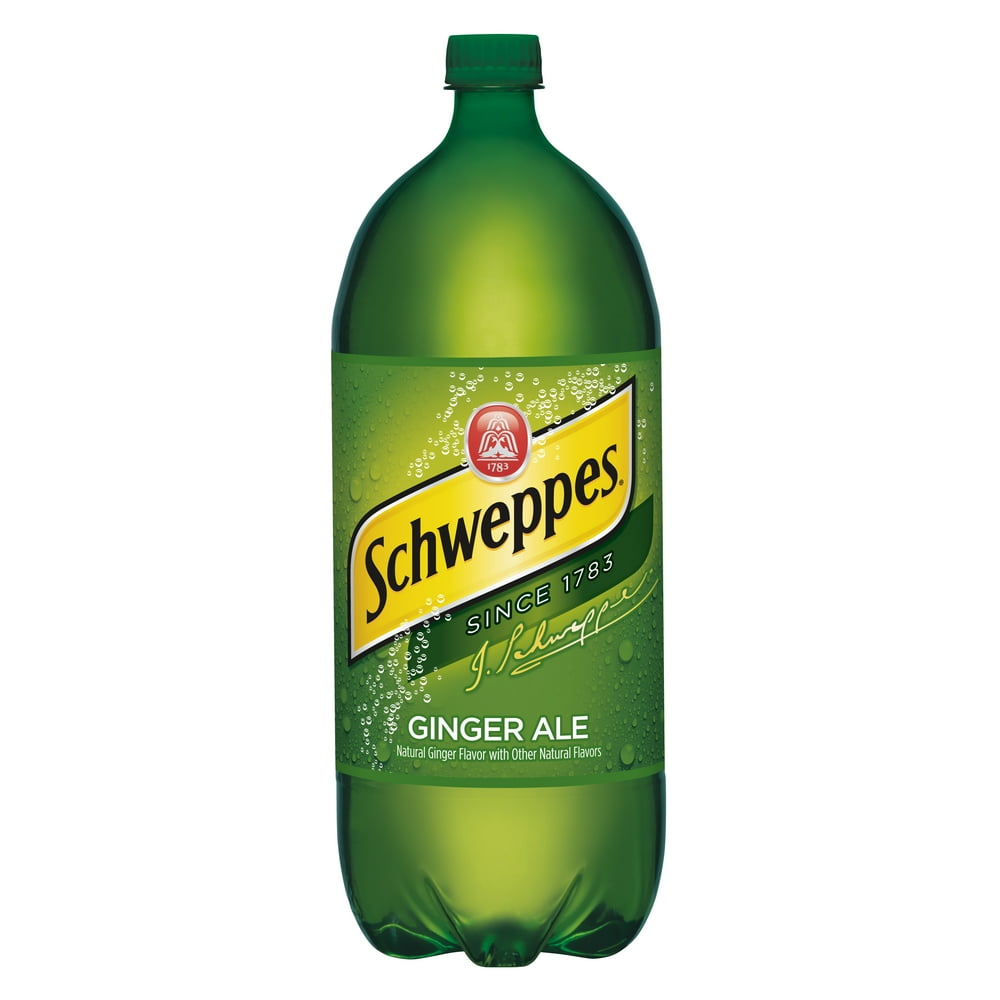Schweppes CaffeineFree Ginger Ale, 2 L