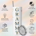 thumbnail image 2 of Gifts for Grammy Grandmother Birthday Mother''s Day&Christmas Gift from grandson,granddaughter - Stainless Steel Insulated Tumbler Coffee Travel Mug, Reusable Cup With Straw Leakproof Flip Present, 2 of 6