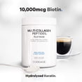 thumbnail image 4 of Suplemento Codeage con biotina multicolágeno, 10000 mcg, café, 340 ml, 4 of 5