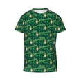 thumbnail image 4 of Wukai St Patrick's Day9 Youth Unisex Short Sleeve T-Shirt for Boys, Girls, Teens, and Kids-Large, 4 of 7