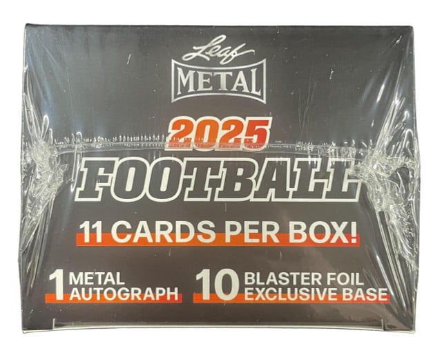 2025 Leaf Metal Football Blaster Box