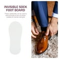 thumbnail image 4 of SHISUYAN 100Pcs Invisible Socks Organizing Paperboards Low Cut Socks Display Holders (White), 4 of 9