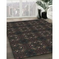 thumbnail image 2 of Ahgly Company Indoor Round Patterned Mid Gray Novelty Area Rugs, 6' Round, 2 of 6