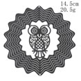 thumbnail image 1 of Wind Spinner for Yard Garden Magical 3D Visual Effect Flowing Wind Chimes Catcher Mirror Reflective Hanging Decor Bird Deterrent, 1 of 5