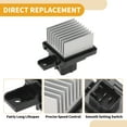 thumbnail image 3 of Resistor del Motor del Ventilador HVAC Unique Bargains No.7802A332 para Mitsubishi Outlander 2008-2016 Plástico Metal 1 Pc, 3 of 6