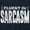 Navy, variant on Fluent in Sarcasm Funny Attitude Zip Up Hoodie Men's Women's Brisco Brands X