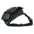 thumbnail image 4 of Genuine Leather Crossbody Waist Bag/Fanny Pack/ Multiple Pockets Waist Pack with Adjustable Belt and Phone Holder, 4 of 7