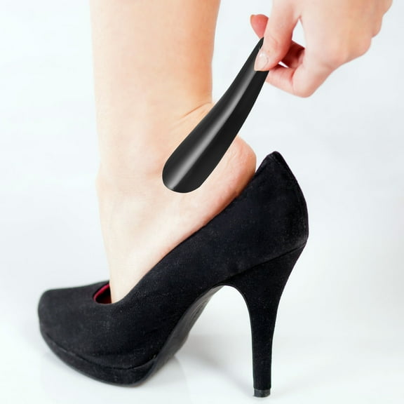 LEORX Portable Shoe Helper Handled Shoe Horn Short Handle Shoe Horn Travel Shoes Wearing Tool