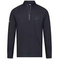 thumbnail image 2 of Men's Levelwear Black San Jose Sharks Theory Insignia Core Quarter-Zip Pullover Top, 2 of 3