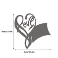 thumbnail image 3 of ziyahi 100PCS Wine Glass Cards Heart-shaped LOVE Card for Wedding Party, 3 of 5
