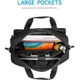 thumbnail image 6 of Mosiso Laptop Messenger Shoulder Bag 15-16 inch Multifunctional Adjustable Computer Handbag Notebook Carrying Sleeve Case Pockets, Black, 6 of 7