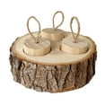 thumbnail image 1 of Alimentador de forraje de juguete, suministros de madera para mascotas, dispensador de golosinas de entrenamiento portátil, alimentación para conejos, color de madera, 1 of 8