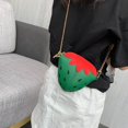 thumbnail image 6 of Cute Strawberry Crossbody Bags Simple Coin Bag Lovely Strawberry Shaped Shoulder Bag, 6 of 7