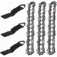 thumbnail image 5 of 4" GTA 26 Chainsaw Chains 1/4" 28 Training Links, 3 Pieces 1.1mm Mini Chainsaw Chain Accessories for Stihl 36700000028, 5 of 5