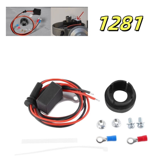 For Ford V8 1281 Ignition Points-to-Electronic Conversion Kit Ignitor new