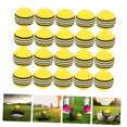 thumbnail image 3 of WHAMVOX 20Pcs Indoor Golf Balls Yellow For Practice Aids Safe For Furniture, 3 of 6