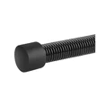 thumbnail image 5 of Topes de puerta con resorte, resistente al desgaste, flexible, de montaje bajo, protector de puerta para el hogar, color negro, 5 of 5