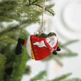 thumbnail image 1 of Puntoco Árbol De Navidad De Hierro Colgante Rojo Colgante De Árbol De Navidad De Papá Noel C, Decoración Del Hogar, 1 of 3
