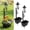 2, variant on Solar Lamp Post Light with Planter, Auto On/Off Solar Light Planter Box | 2 in 1 Solar Planter Lights, IP44 Waterproof, with Flower Pots, with Solar Light, with Ground Stakes, for Garden, Outdoor