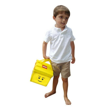 Neat-oh! Lego Head Zipbin Toy Tote And P