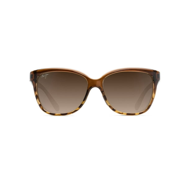 Lentes de Sol Maui Jim Starfish Polarizados Chocolate Translúcido