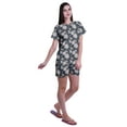 thumbnail image 3 of Moomaya T-Shirts à Manches Courtes pour Femmes Ensemble de Pyjama en Coton Doux Col Rond, 3 of 6