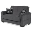 thumbnail image 4 of Ottomanson Origins Pro Sleeper Loveseat, Gray Chenille, 4 of 10