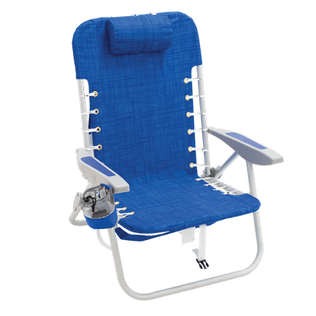 Rio Beach 4 Position Lace Up Backpack Beach Chair Blue On Walmart Accuweather Shop