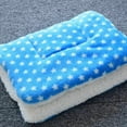 thumbnail image 3 of Mantas esponjosas para perros y gatos esquí alfombrilla lavable azul estrellas azules Talla L, 3 of 5
