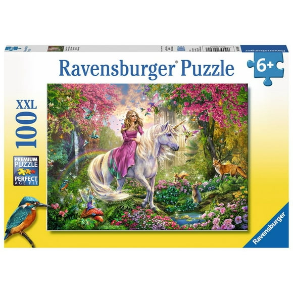 Baleinwalvis Mompelen Halve cirkel Ravensburger 100 Puzzles