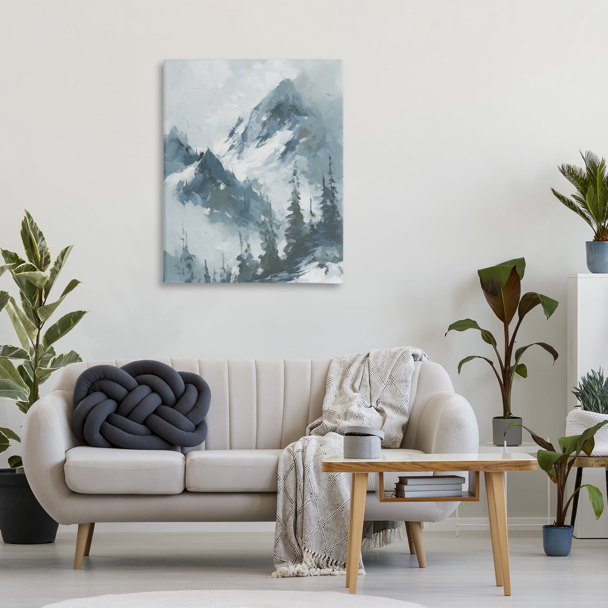 Stupell Industries Frozen Majesty Mountains Canvas Wall Art, design by Svetlana Aleynikova