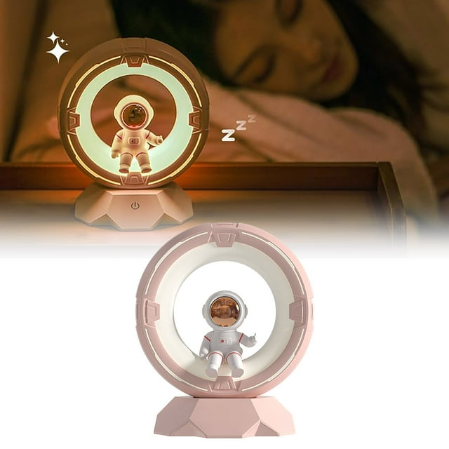 Astronaut Night Light New Space Theme Lamp LED Bedside Table Lamp With USB Plug For Children Night Lamp for Kids Hallway Night Lights Battery Powe Motion Light Friendship Lamps Starlight Projector