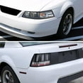thumbnail image 2 of Spec-D Tuning Black Halo LED Projector Headlights + Black Sequential LED Bar Tail Lights Compatible with 1999-2004 Ford Mustang, Left + Right Pair Assemblies, 2 of 7