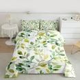 thumbnail image 2 of Castle Fairy Tree Leaves Full Size Comforter Sets,Abstract Green Gradient Bedding Sets, 2 of 8