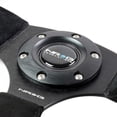 thumbnail image 2 of Nrg Innovations Rst-009S Volant en Cuir Suédé Style Course avec Couture Noire, 2 of 5
