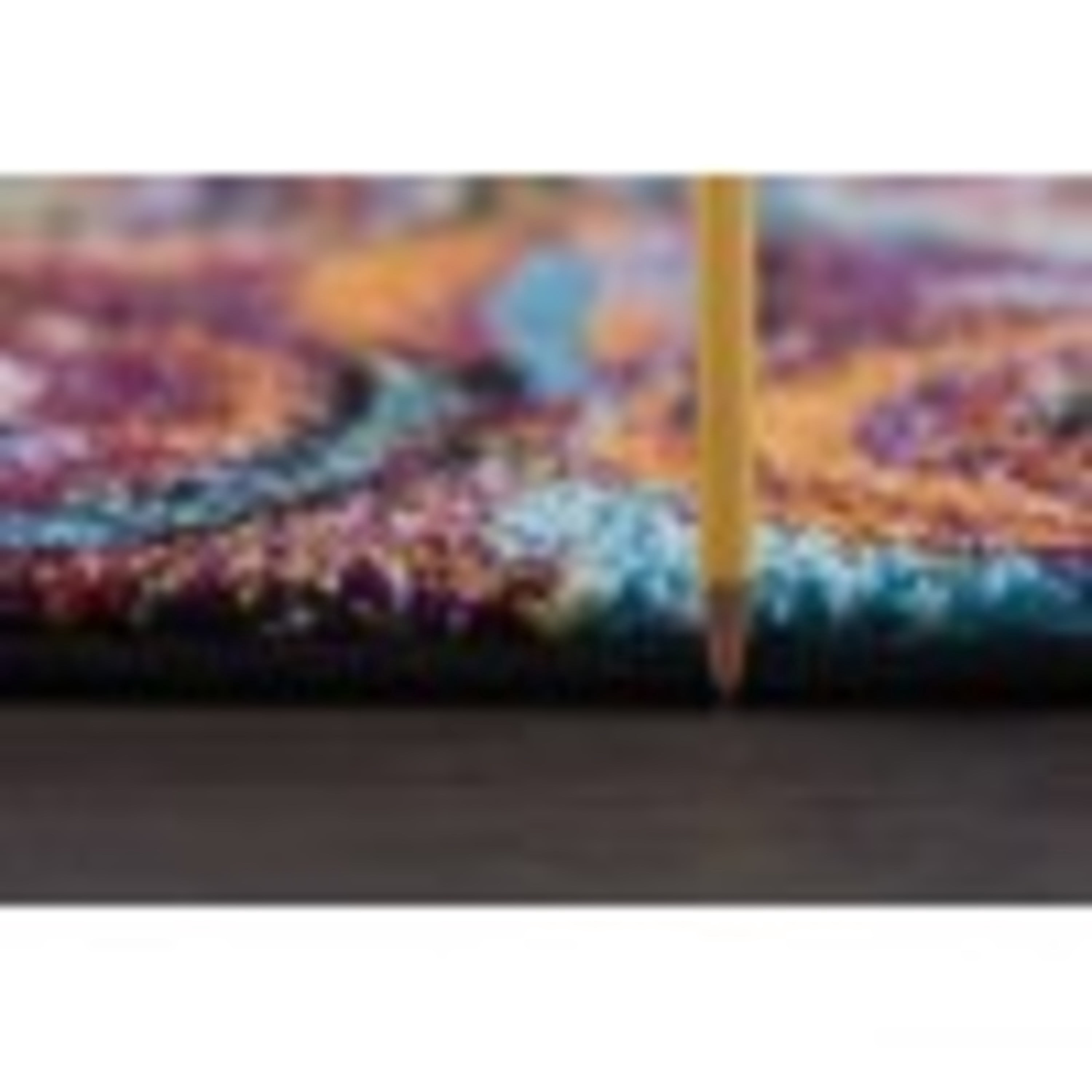 Symphony Contemporary 8' x 10' Multi-Color Polypropylene Indoor Area Rug