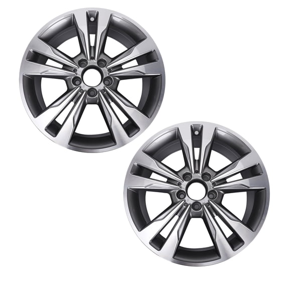 2-Pack 18" x 8.5" Replacement Rear Wheel Rim for Mercedes C300 2015-2021