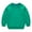 Green, variant on Kids Sweatshirt Toddler Boys Girls Solid Color Long Sleeve Round Neck Pullover Sweatshirt Harajuku Streetwear Fall Sweatshirts (Blue,150)