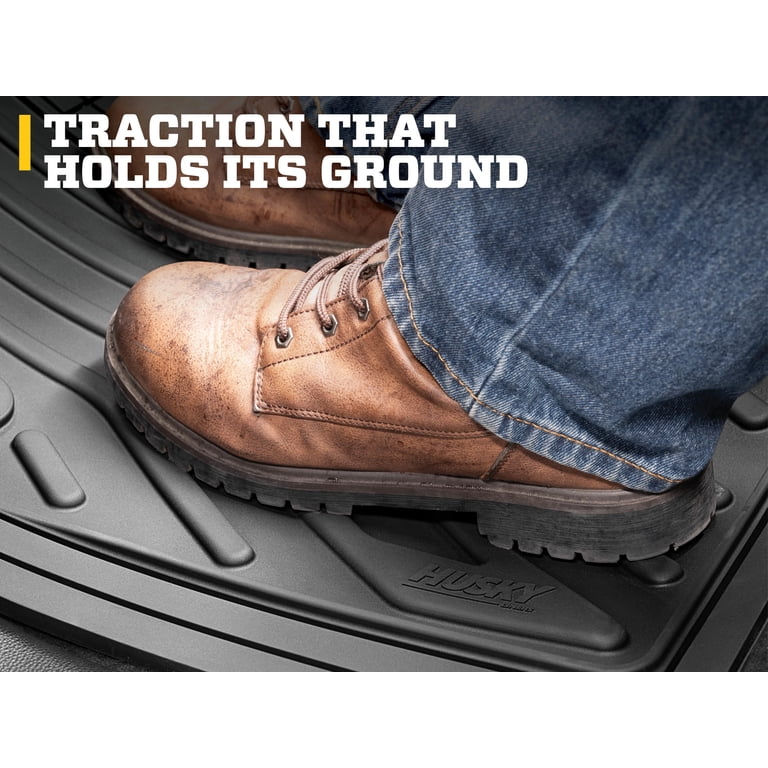 Husky Liners Uni-Fit Universal Floor Mats, Black, Set of 4 photo 4