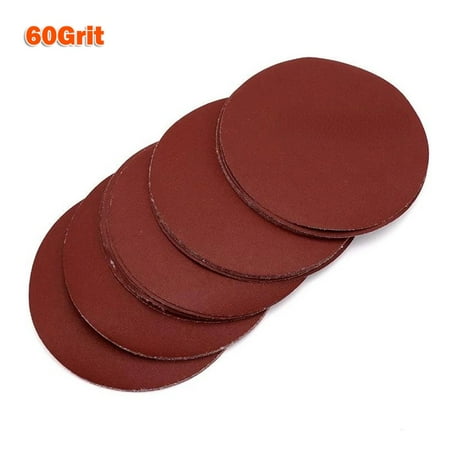 

BAMILL 20Pcs 6Inch 150mm Sandpaper Hook Loop Sanding Discs Self Adhesive 60-2000 Grit