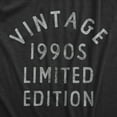 thumbnail image 2 of Mens Vintage 1990s Limited Edition T Shirt Funny Cool 1990 Theme Classic Tee for Guys Graphic Tees, 2 of 9