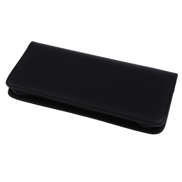 Estuches grandes para peluqueros con soporte para tijeras para peluqueros, bolsa para herramientas de salón, Negro Yuyangstore Bolso de peluquería