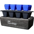 thumbnail image 4 of Dexas ice•ology Silicone Clear Ice Maker for Craft Cocktail Ice, 8 Count Cube Tray, 4 of 5